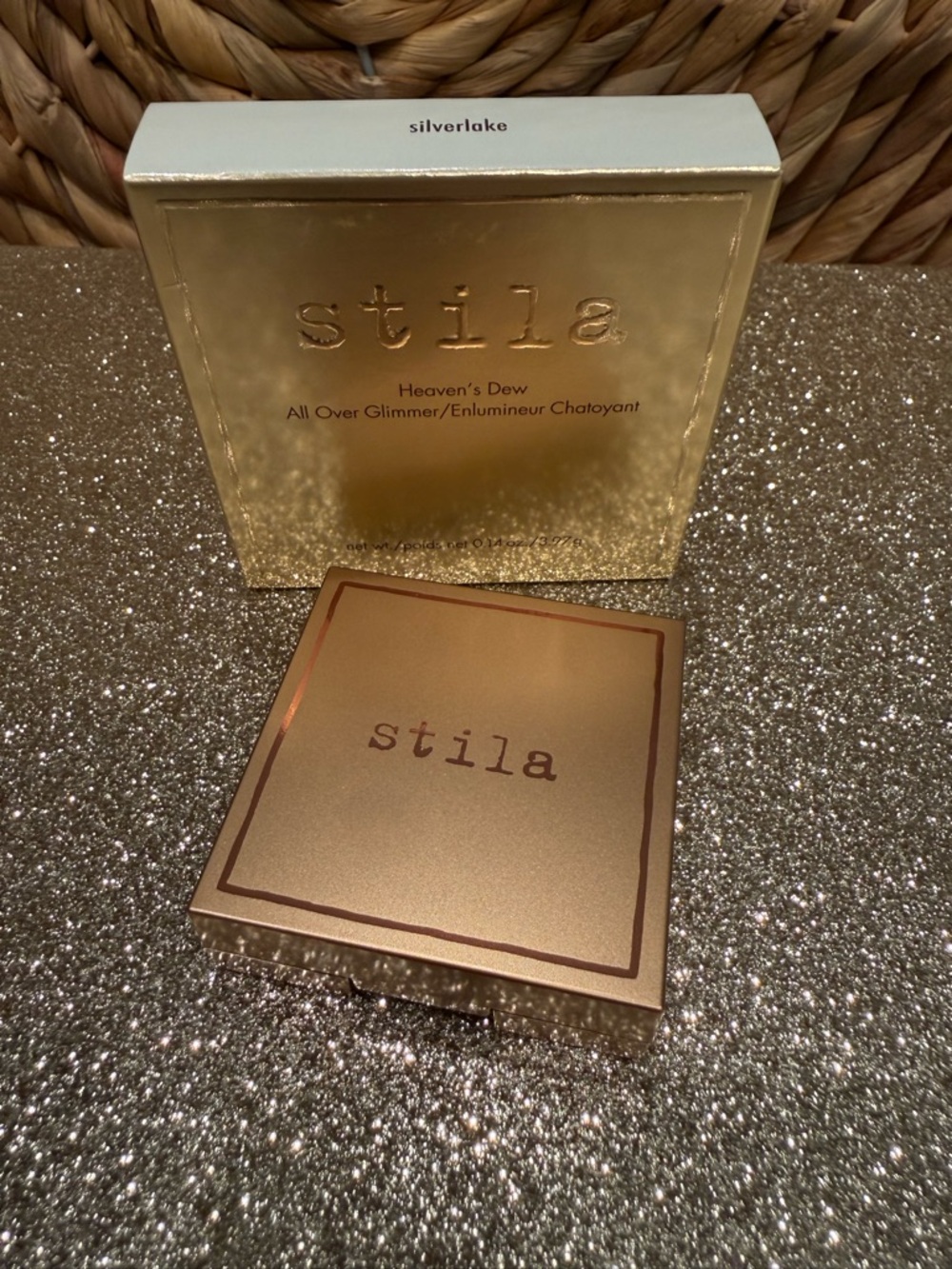*NEW*.14oz* stila *Heaven's Dew *All Over Glimmer/Enlumineur